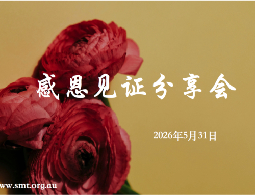 感恩见证分享会